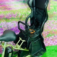 ❷5587子供乗せ電動アシスト自転車YAMAHA 20インチ良好バッテリーの画像