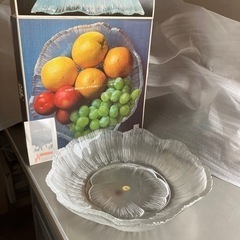 【一応ジャンク】HOYA ガラス盛器