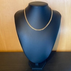 k18 6面W 喜平ネックレス【20.15g】