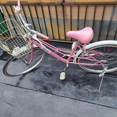(お話し中)24インチ　女の子自転車