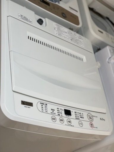 送料・設置込み　洗濯機　6kg ヤマダ　2023年