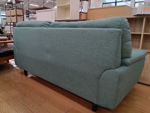 ☆ジモティ割あり☆ ニトリ 2Pソファー グリーン H80×D82×W180