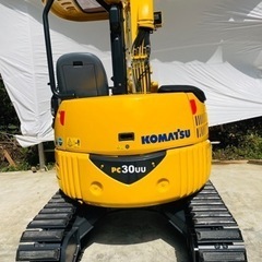 PC30UU-5 ●稼働時間：1505h ●燃料： 軽油 ●3tクラス ●鉄キャタゴムパット新品 ●4WAYマルチ付き。 ●●茨城県かすみがうら市、の画像