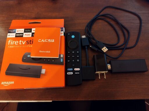 Amazon Fire TV Stick Alexa対応音声認識リモコン(第3世代)付属 amazon ファイヤースティック TVerボタン付