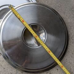 アルミ39.0cm ステンレス39.0cmの鍋蓋　1枚の値段です😊の画像