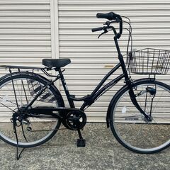 新品/未使用　ママチャリ　オートライト　 26インチ　シマノ製6...