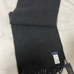 【現金手渡し】未使用タグ付き　阪急百貨店　ラルフローレン　マフラー