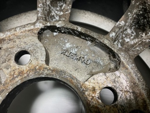 ワタナベ Rタイプ 15インチ 9J と8.5J PCD114.3 4穴 旧車
