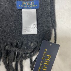 【現金手渡し】未使用タグ付き　阪急百貨店　ラルフローレン　マフラーの画像