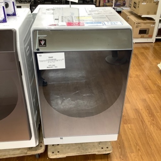 SHARP シャープ ドラム式洗濯乾燥機 ES-W111-SL 2019年製【トレファク 川越店】