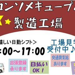 (派)【短期★日勤】スープの素製造〈訓子府〉