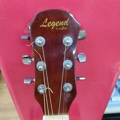 J006★1弦欠品キズ有り★Legend(by Aria)★アコースティックギターの画像