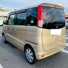 スズキ パレット 車検 ナビ パワスラ 軽 プッシュ バックカメラの画像
