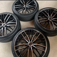 20インチアルミホイール　4本セットタイヤ付き　VOLTEC バ...