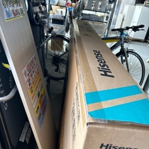 配送可【ハイセンス】【65V】【未開封】4K液晶テレビ★2023年製　クリーニング済/6ヶ月保証付　管理番号10510