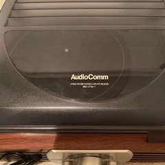 OHM AudioComm ラジオ付レコードプレーヤーの画像