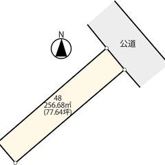 栗原市若柳　売地　400万円