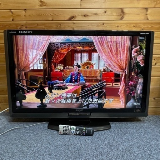 ◆ SHARP テレビ AQUOS 40インチ ◆ LEDで大画面！　シャープ　アクオス 40型