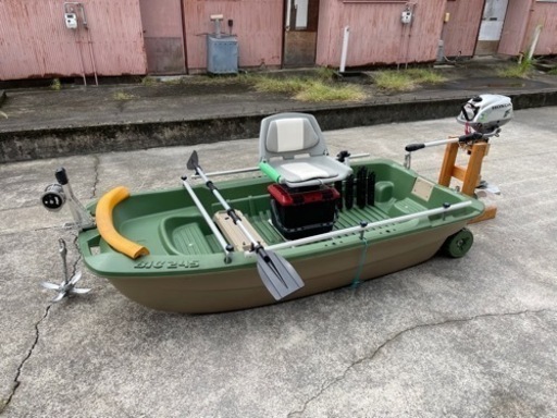 2馬力ボート　引退セット