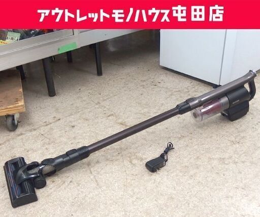 アイリスオーヤマ 充電式 サイクロン スティッククリーナー 2021年製 SCD-141P-B 掃除機 ☆ 札幌市 北区 屯田