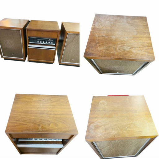 セパレートステレオ レコードプレーヤー 昭和レトロ 日立