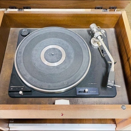 セパレートステレオ レコードプレーヤー 昭和レトロ 日立