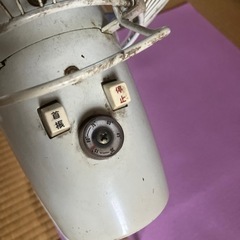 レトロな扇風機の画像