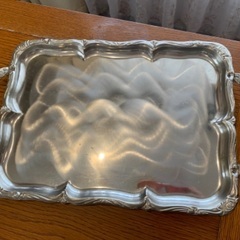 【譲ります】シルバートレイの画像