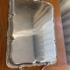 【譲ります】シルバートレイの画像