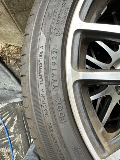 yokohama ADVAN db v552 215/45R17 タイヤホイール4本セット ミニバン等