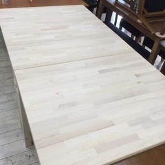【✨引き出し付き❗️✨拡張式❗️✨3WAY❗️✨】定価¥36,990  IKEA  イケア ゲートレッグテーブル  明るい木目  3WAY  ダイニングテーブルの画像