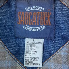 ✨🔔期間限定・特別価格🔔✨ SAUGATUCK ビンテージデニムジャケット Gジャン の画像