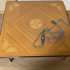 昭和レトロな電気こたつ ＆ 掛け布団カバー  セット