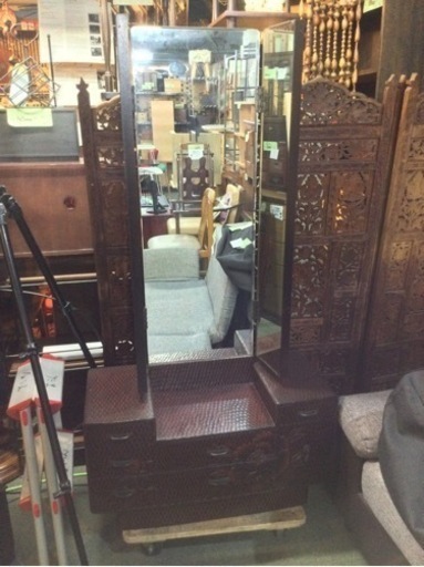 鎌倉彫姿見鏡 鎌倉彫三面鏡 楽天市場】三面鏡 鎌倉彫の通販