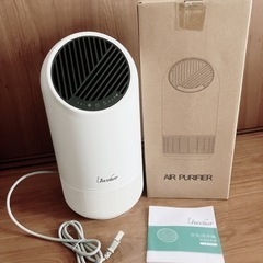 新品未使用です！！空気清浄機 小型 ホワイトの画像