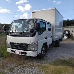 三菱ふそうキャンターダブルキャブパワーゲート！箱車！