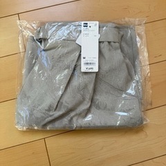 限定値下げ GU ベルト付き フレアショートパンツ