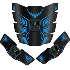 ★EMS 腹筋ベルト★ 腹筋マシン ダイエット器具 腕筋 腹筋パッド③