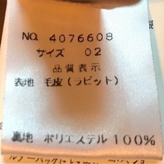 ［全国発送可］coca毛皮 美品の画像