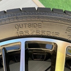 スタッドレスタイヤ ホイール付 4本セット バリ溝 ワンシーズン使用