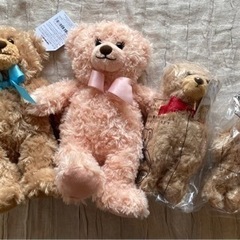今はレア？テディベア×４体☆★ダイソーシールキャンペーン☆★