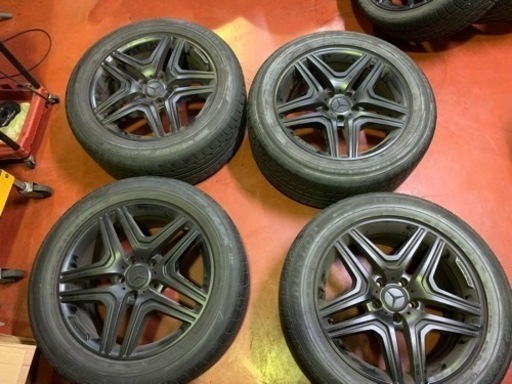 ゲレンデG63 純正タイヤホイールセット