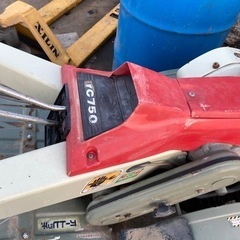 ヤンマーディゼルエンジン耕運機yc750動作美品