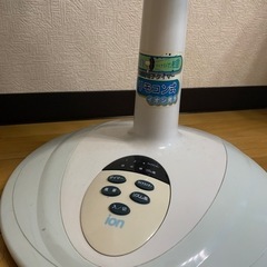 リモコン式扇風機(マイナスイオン発生機能付き)の画像