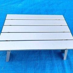 キャンプ用品 キャプテンスタッグ アルミテーブル ソロ用