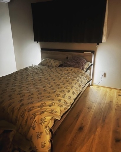 使用期間１ヶ月 ダブルベッド  値引き交渉可