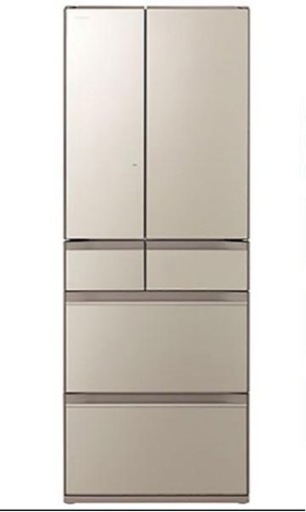 2016年製　HITACHI 6ドア冷蔵庫　615L
