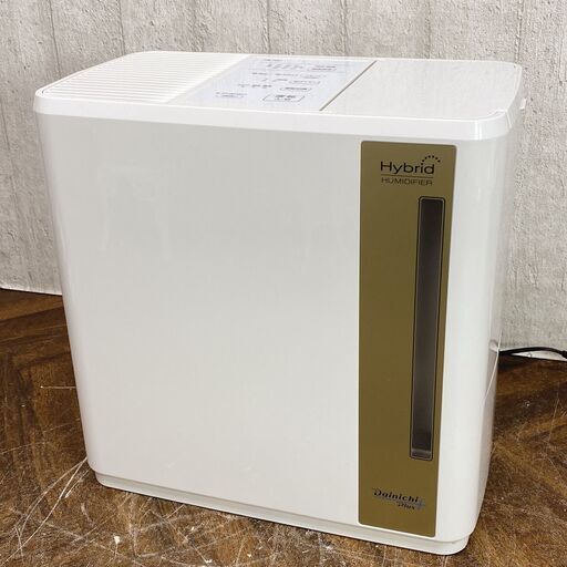 10/9 終 R2020年製 DAINICHI/ダイニチ 加湿器 温風気化/気化式 HD-700F(W) ホワイト 通電OK 菊-
