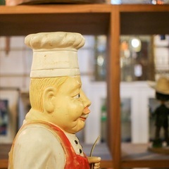 《売約済》【武蔵小山店】 看板　人形　コック　シェフ　店舗　什器　インテリア　オブジェ　コレクション　置物　🚚運搬無料エリア有 / 大田区 リサイクルショップ 🪜Lumberroom - ランバールーム - 池上店 / 池上駅 大森駅 蒲田駅 最寄り🪜の画像