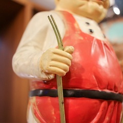 《売約済》【武蔵小山店】 看板　人形　コック　シェフ　店舗　什器　インテリア　オブジェ　コレクション　置物　🚚運搬無料エリア有 / 大田区 リサイクルショップ 🪜Lumberroom - ランバールーム - 池上店 / 池上駅 大森駅 蒲田駅 最寄り🪜の画像